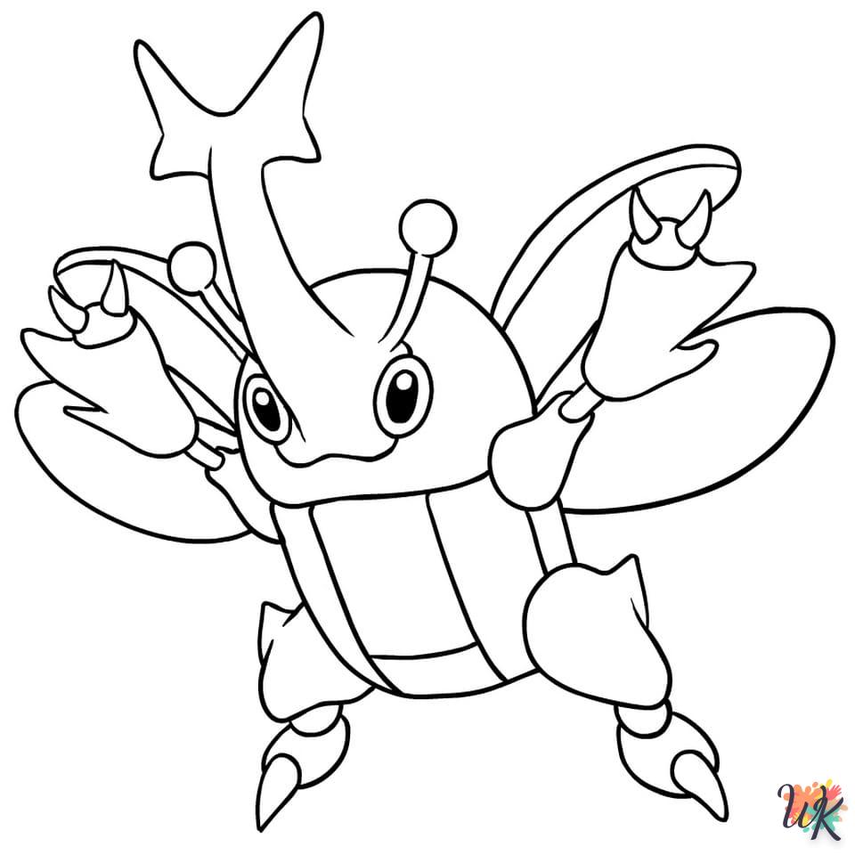coloriage Pokemon  pour enfant de 6 ans 4