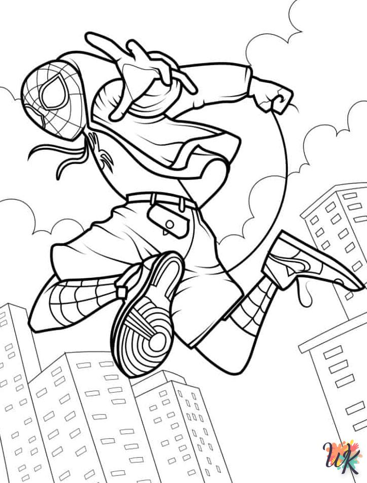 Spider Verse Coloriage 15