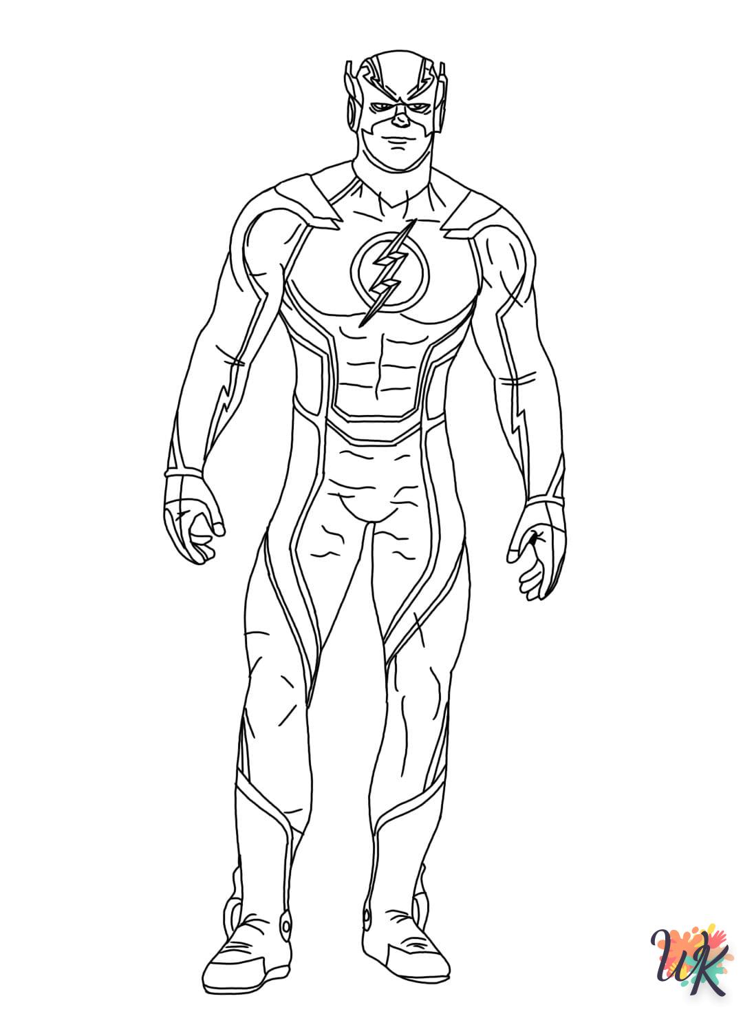 The Flash Coloriage 13