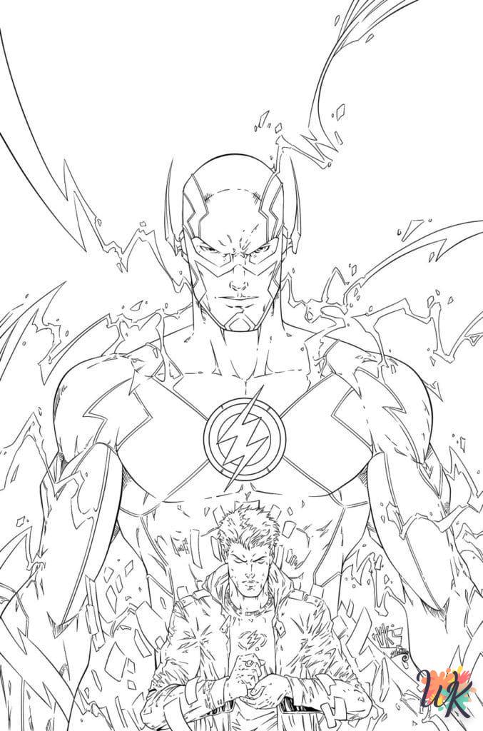 télécharger coloriage The Flash  gratuit