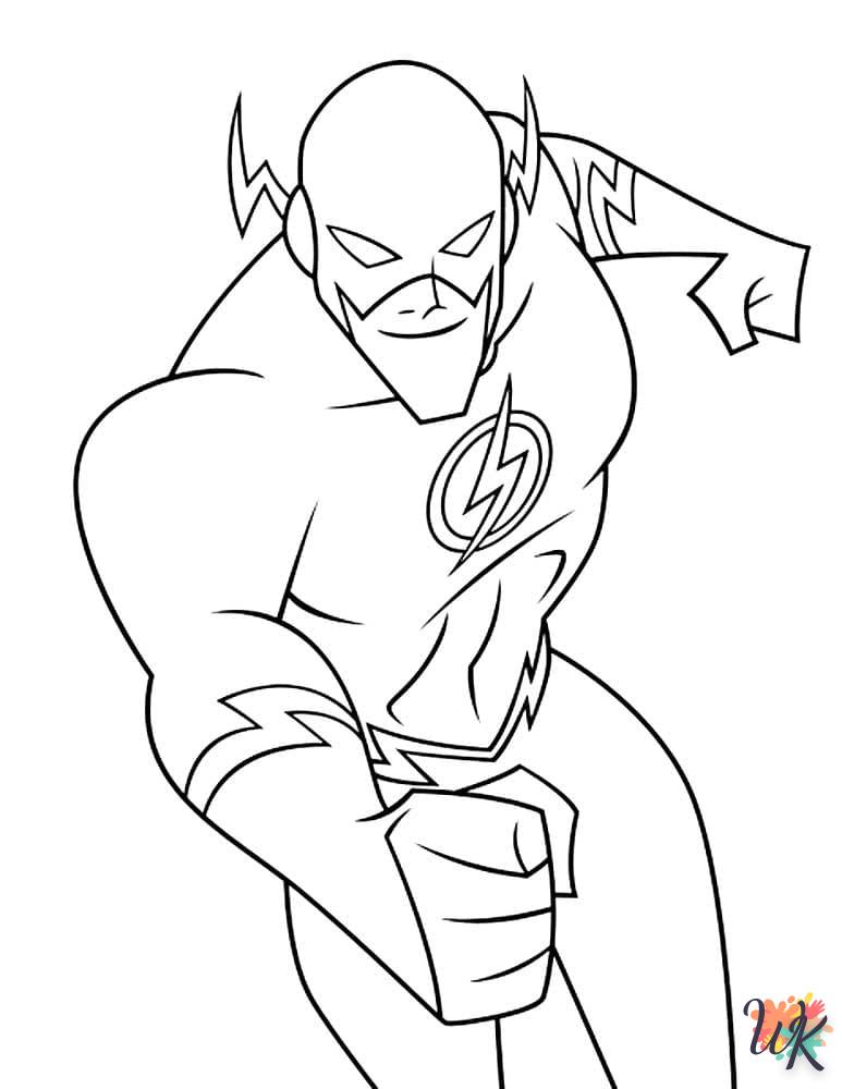 The Flash Coloriage 18