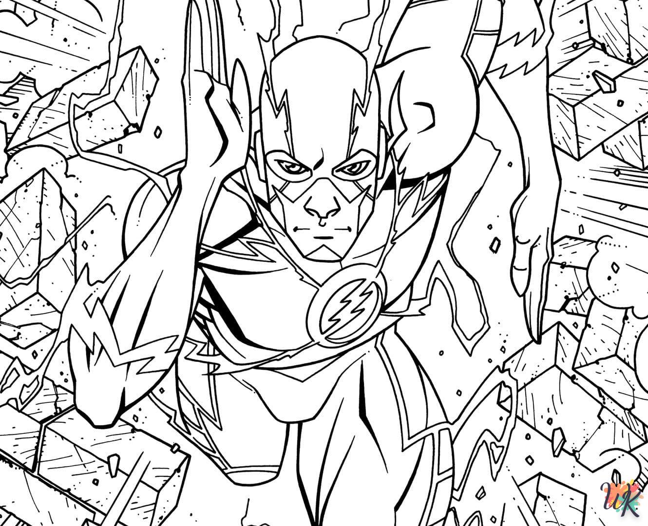 The Flash Coloriage 21