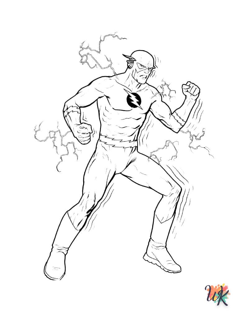 The Flash Coloriage 24