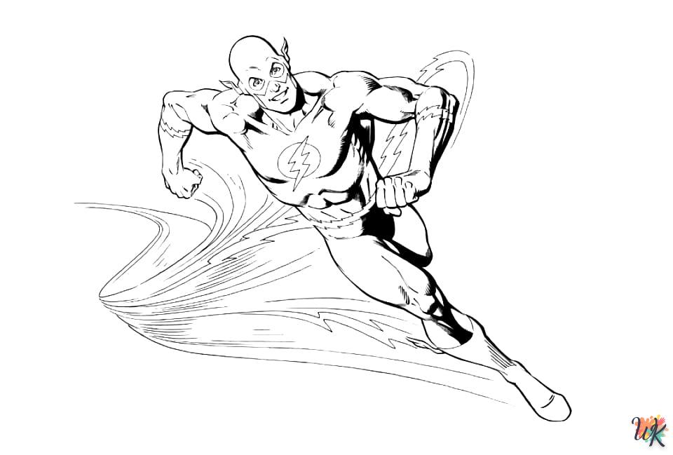 The Flash Coloriage 25