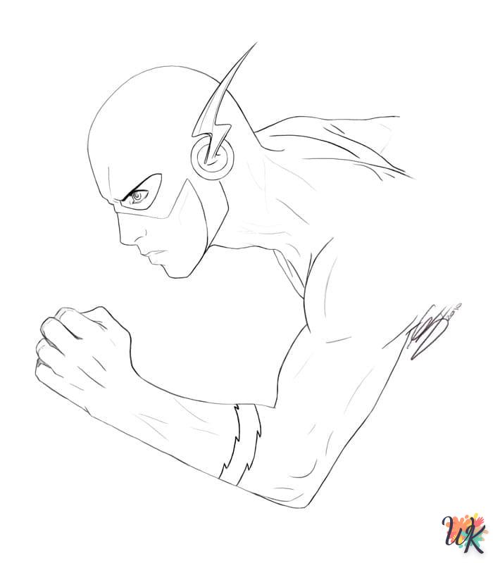 The Flash Coloriage 28