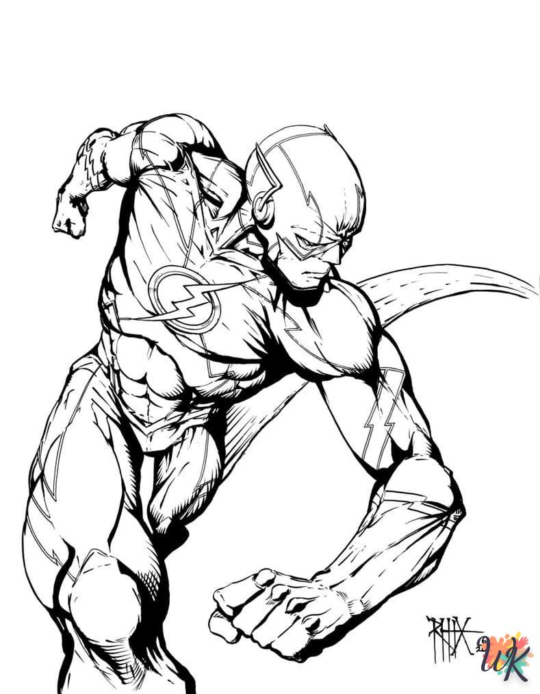 The Flash Coloriage 29