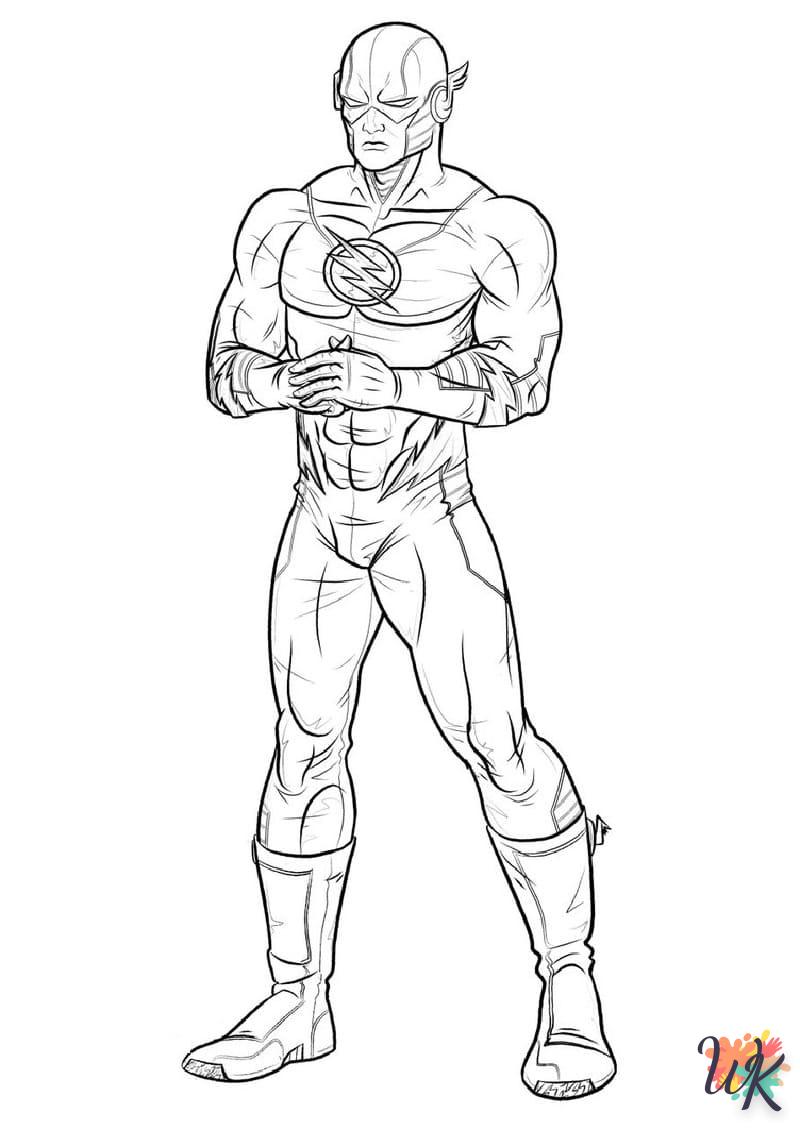The Flash Coloriage 34