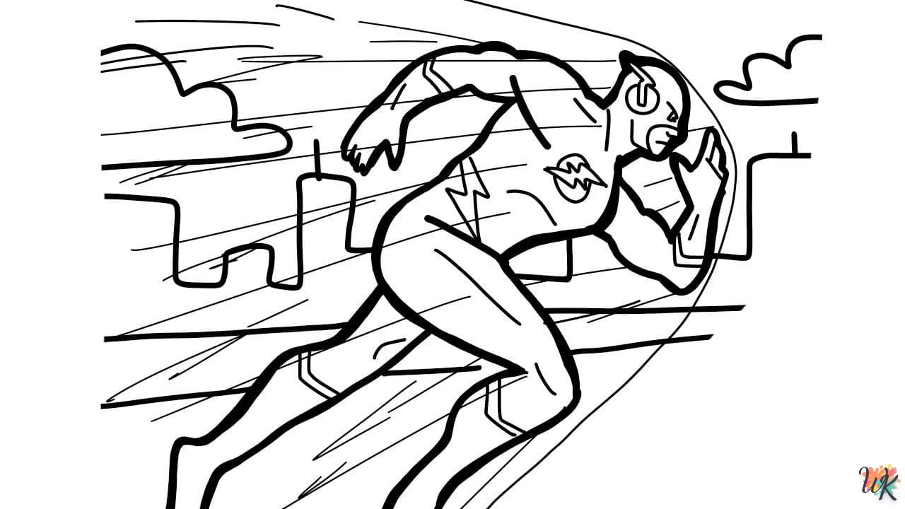 The Flash Coloriage 37