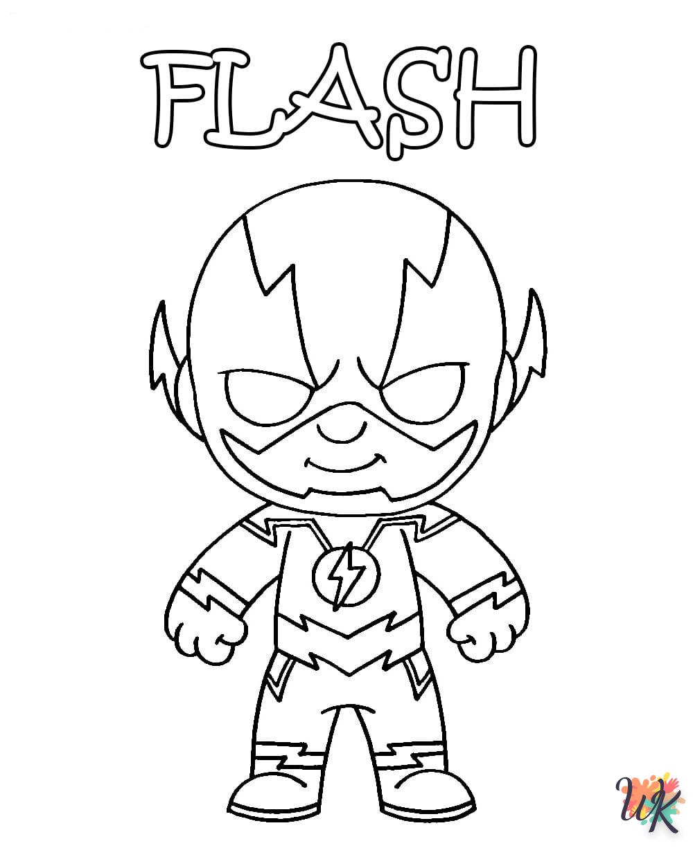 The Flash Coloriage 4