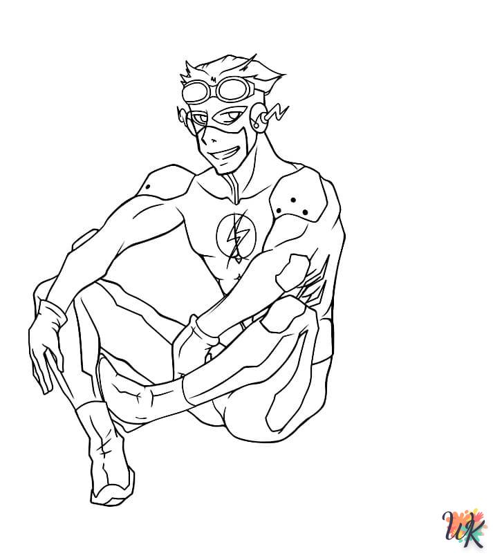 The Flash Coloriage 40