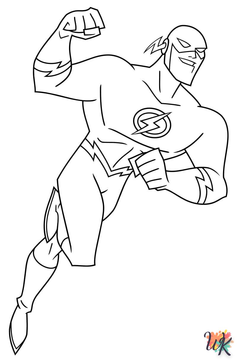 The Flash Coloriage 43