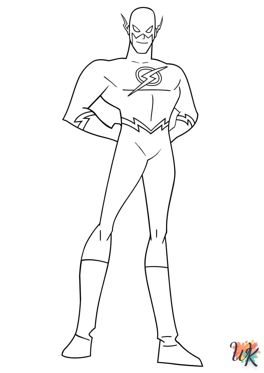The Flash Coloriage 49