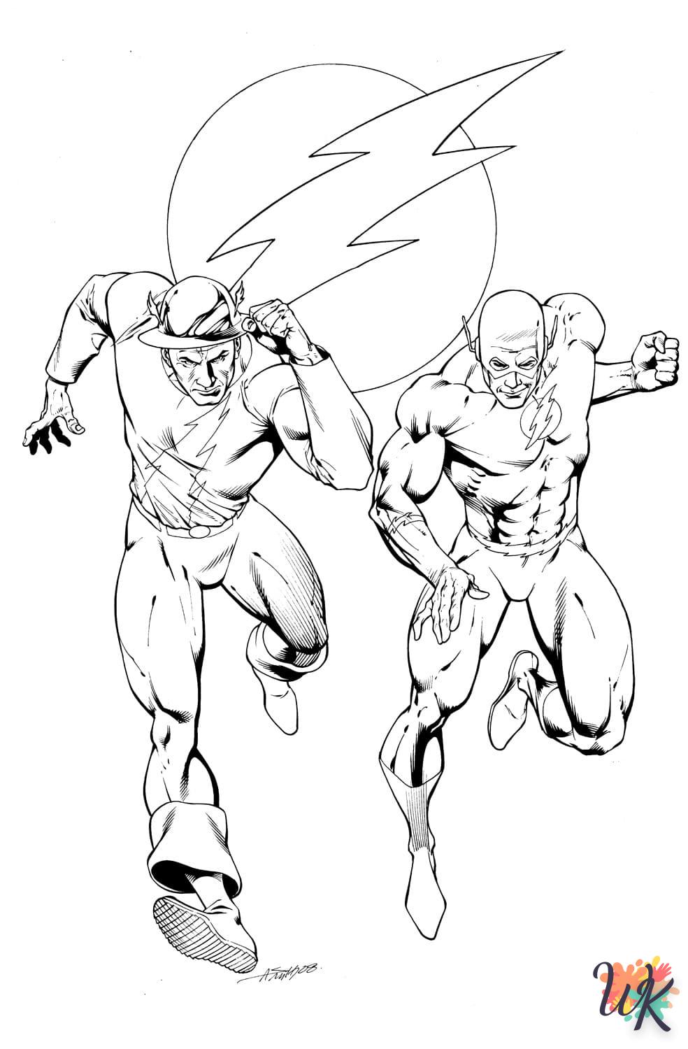 The Flash Coloriage 52