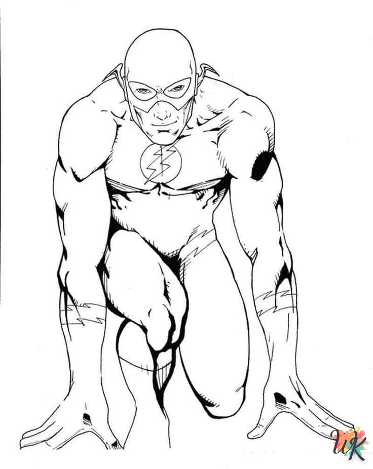 The Flash Coloriage 58