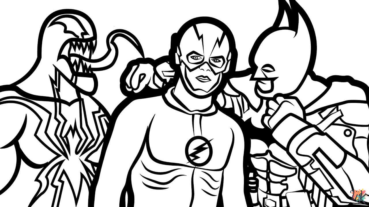 The Flash Coloriage 61