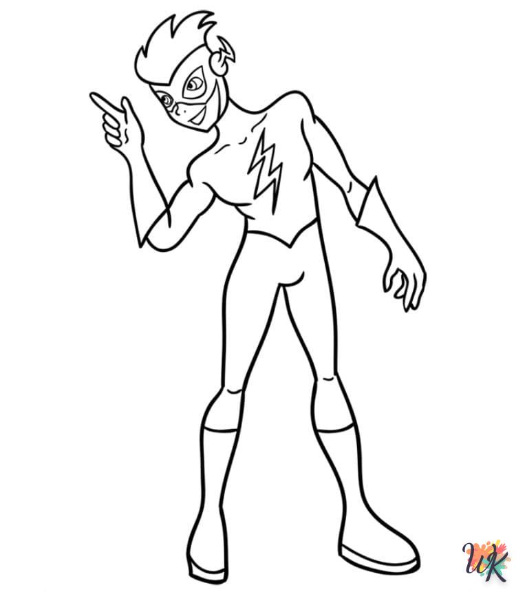 The Flash Coloriage 67