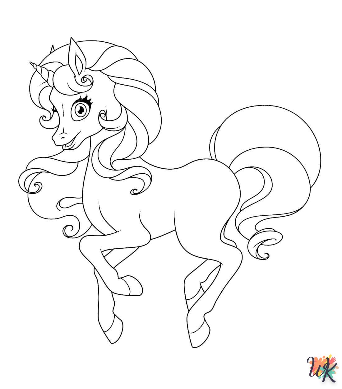 Unicorn Coloriage 13