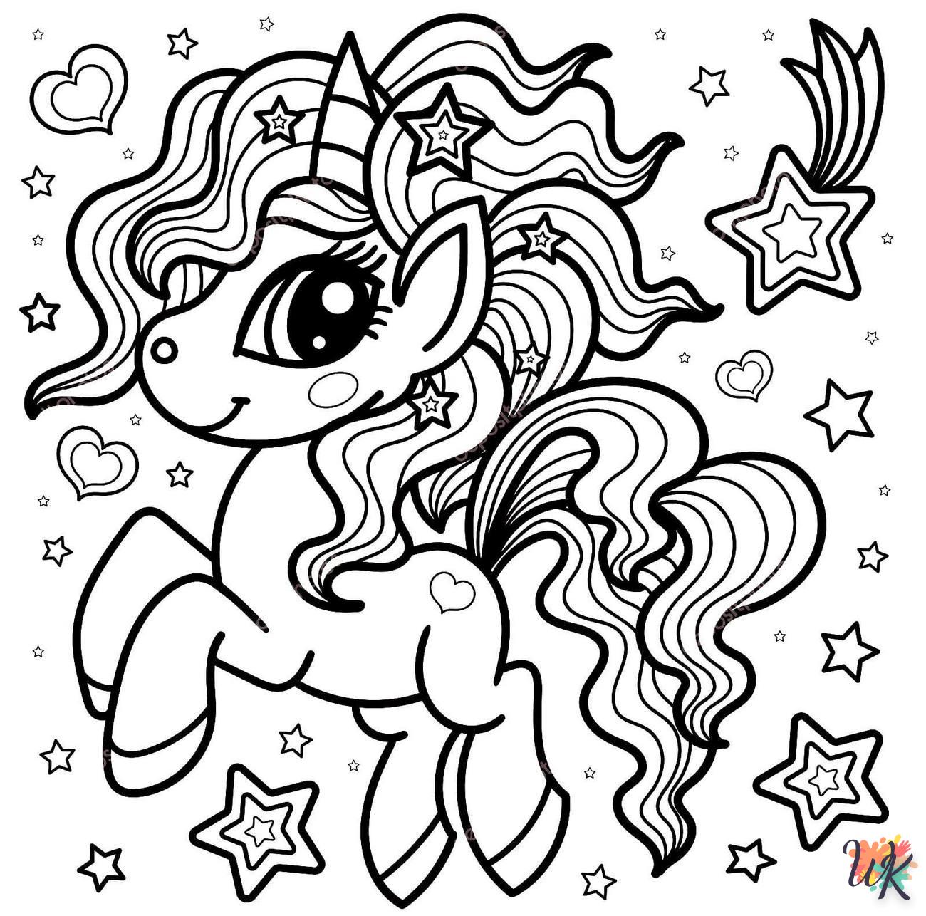 Unicorn Coloriage 27