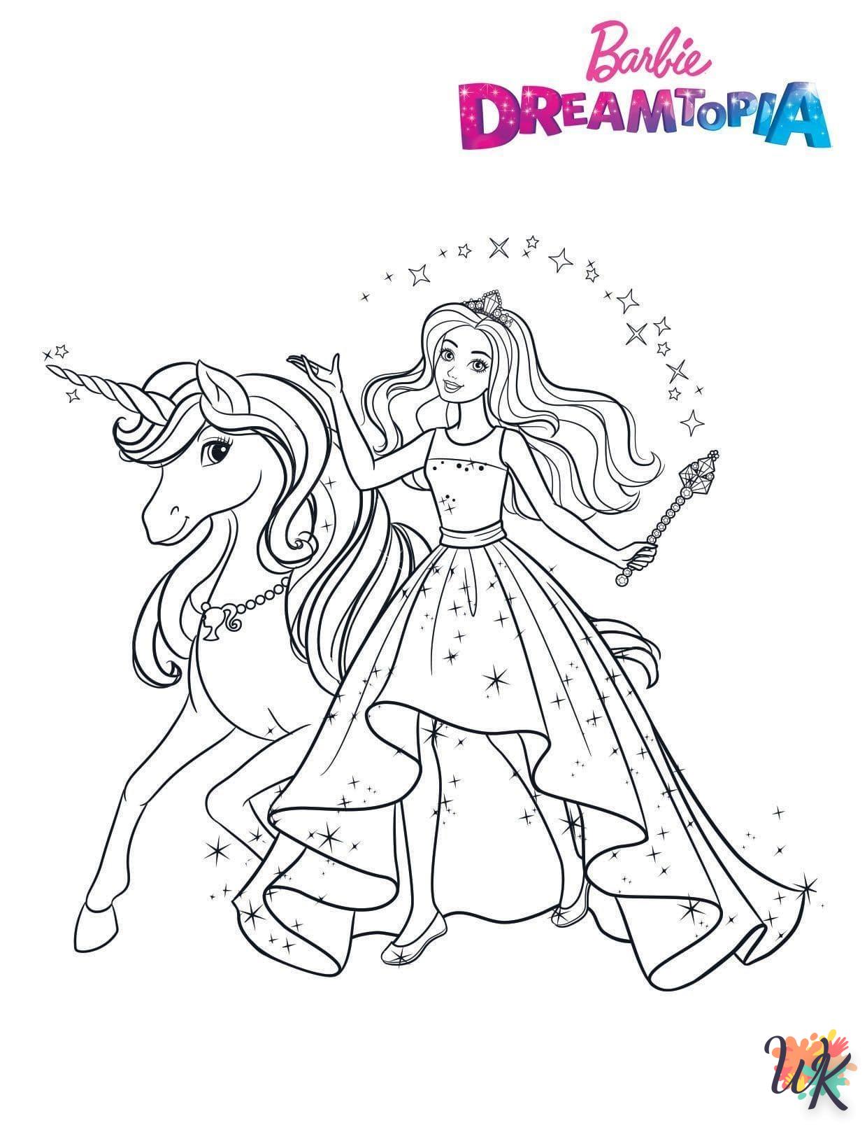 coloriage Licorne  à imprimer pour enfant de 12 ans 1