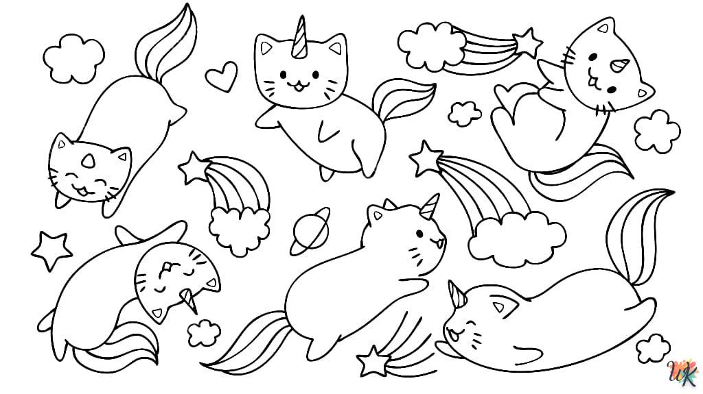 coloriage Licorne  a colorier en ligne gratuitement