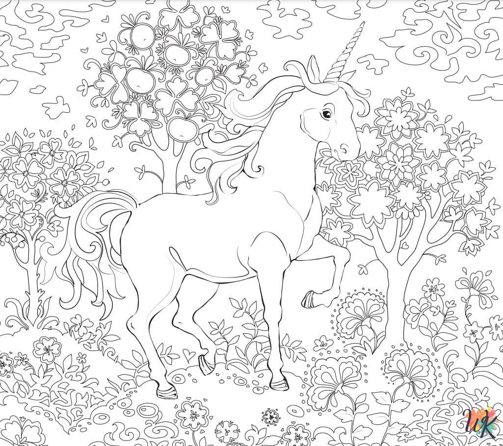 Unicorn Coloriage 91