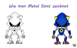 Comment dessiner Metal Sonic de Sonic The Hedgehog?