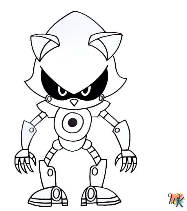 Comment dessiner Metal Sonic – Étape 7