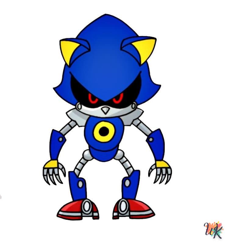 Comment dessiner Metal Sonic – Étape 8