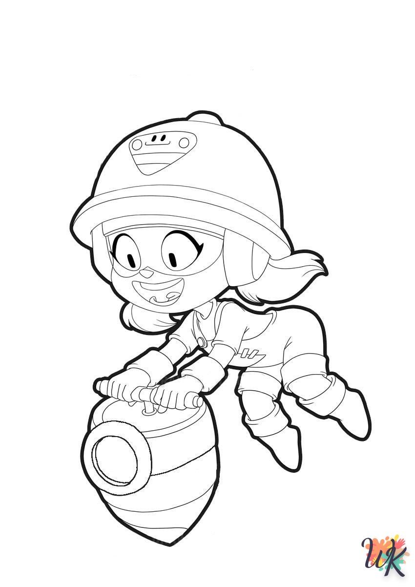 coloriage Brawl Stars  en ligne a colorier