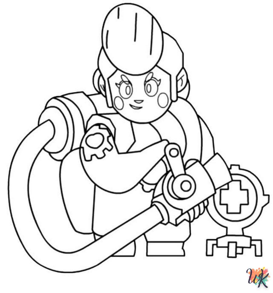 image pour coloriage Brawl Stars  enfant