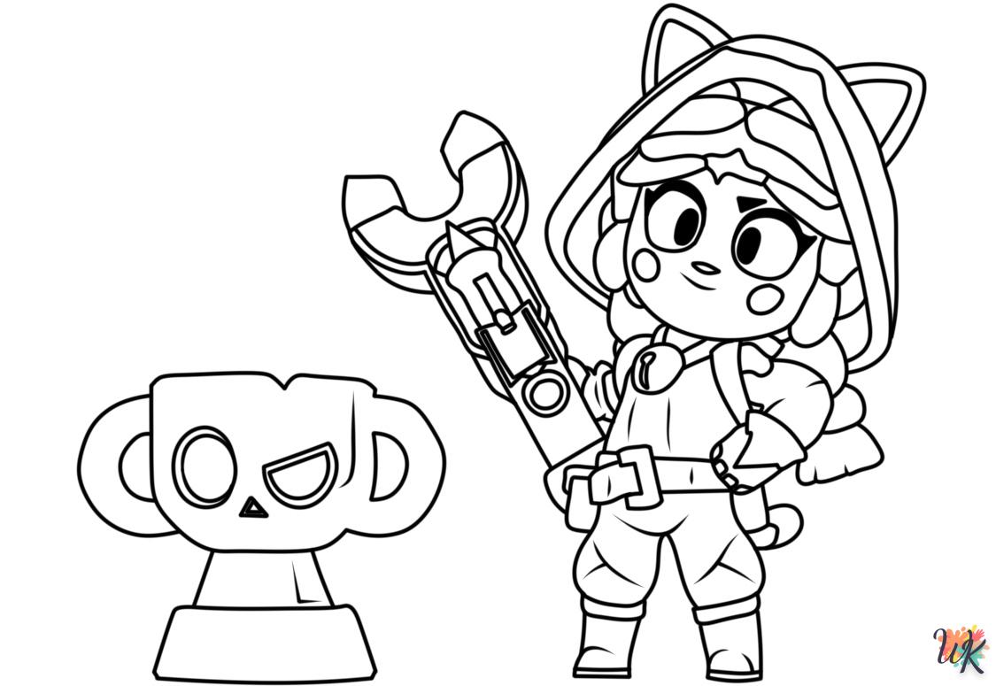 coloriage Brawl Stars  a imprimer gratuitement