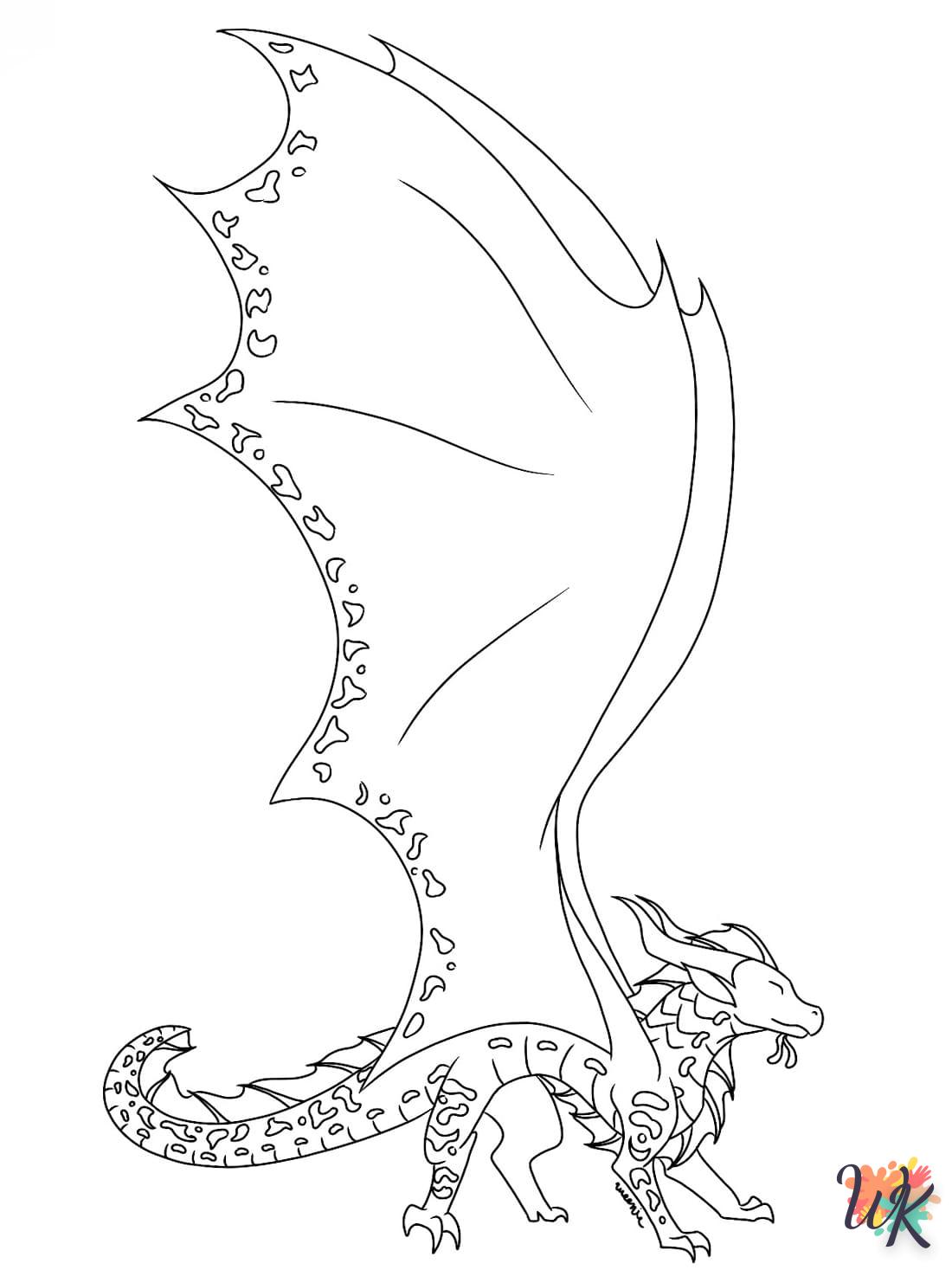 Coloriage Dragon 38