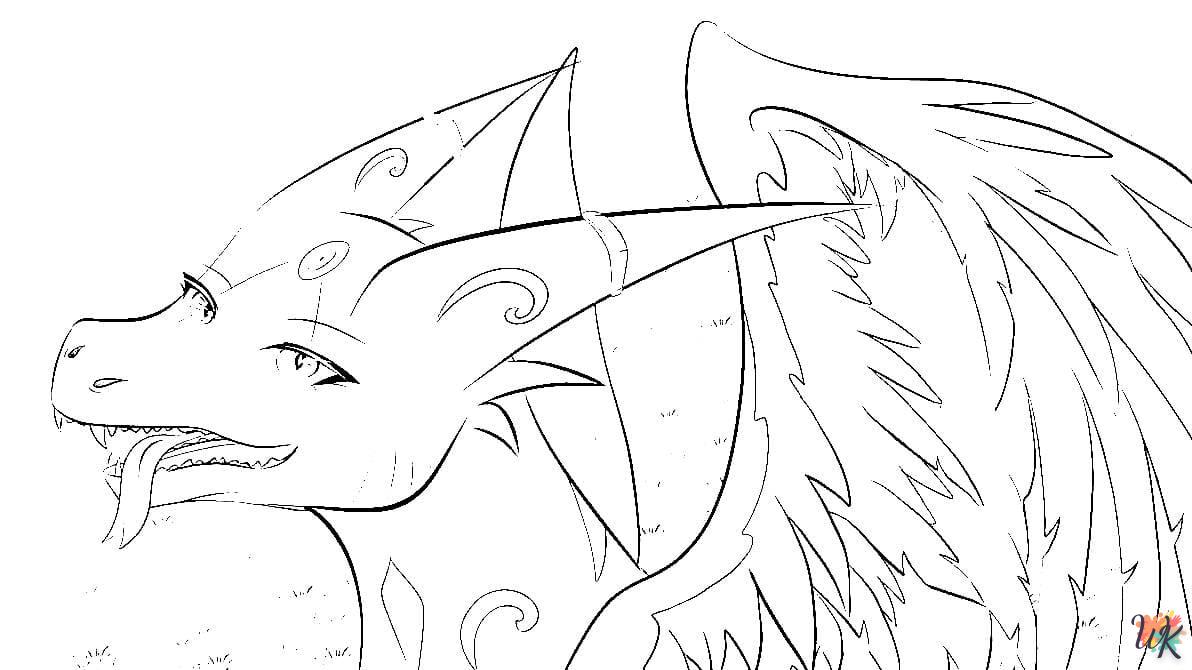 Coloriage Dragon 80