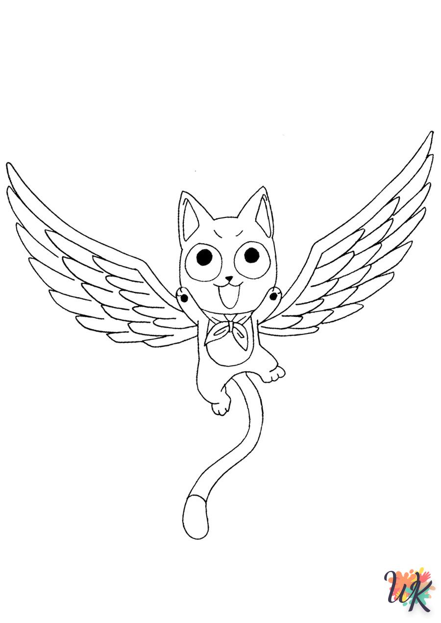 coloriage Fairy Tail  en ligne 8 ans 1