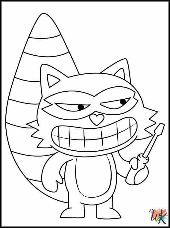 coloriage Happy Tree Friends  gratuit