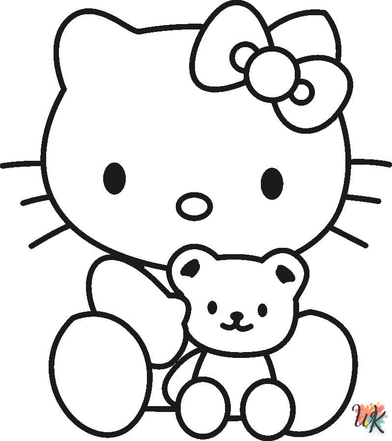 coloriage Hello Kitty  et dessins