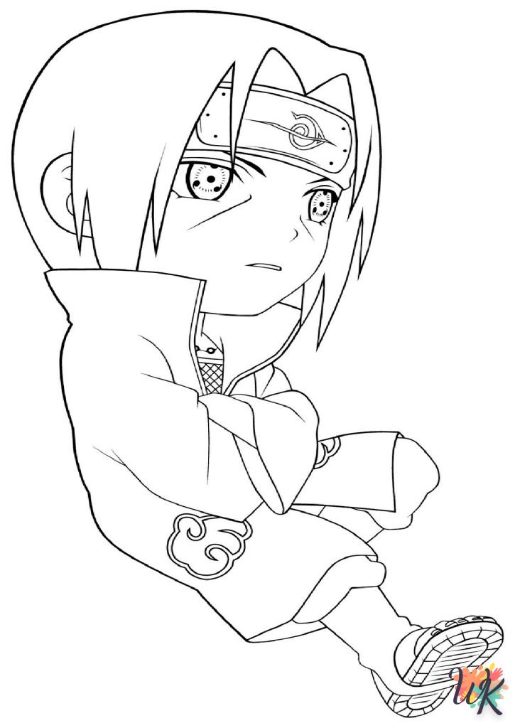 Coloriage Itachi Uchiha