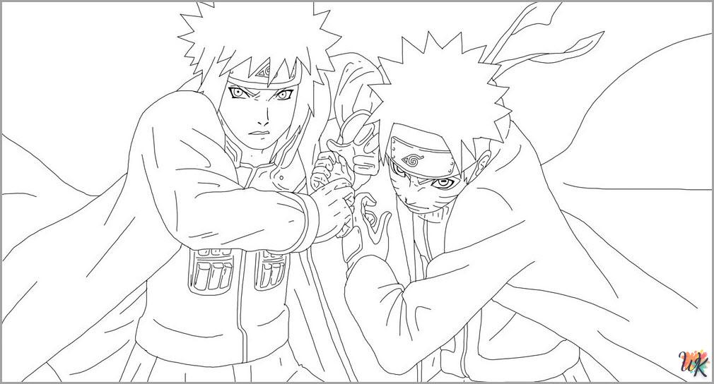 coloriage Naruto  pour enfant de à imprimer