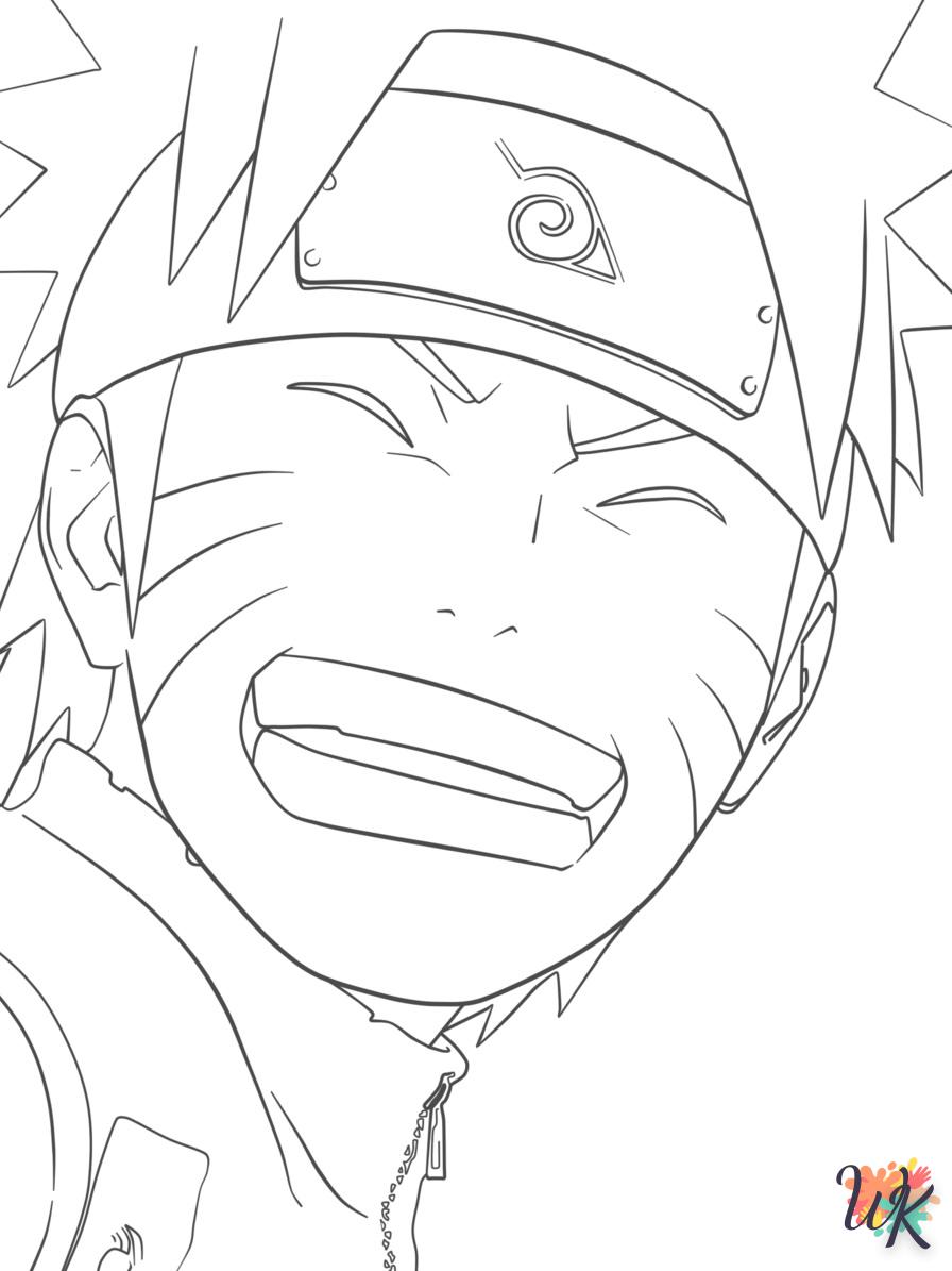 coloring Naruto  to print for free 1