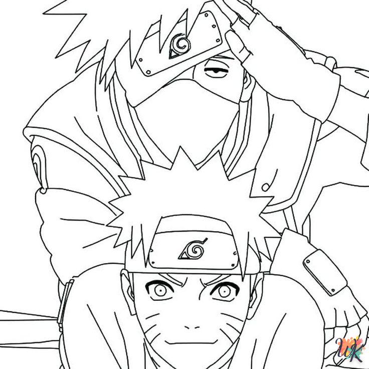 coloriage Naruto  à imprimer pdf gratuit 1
