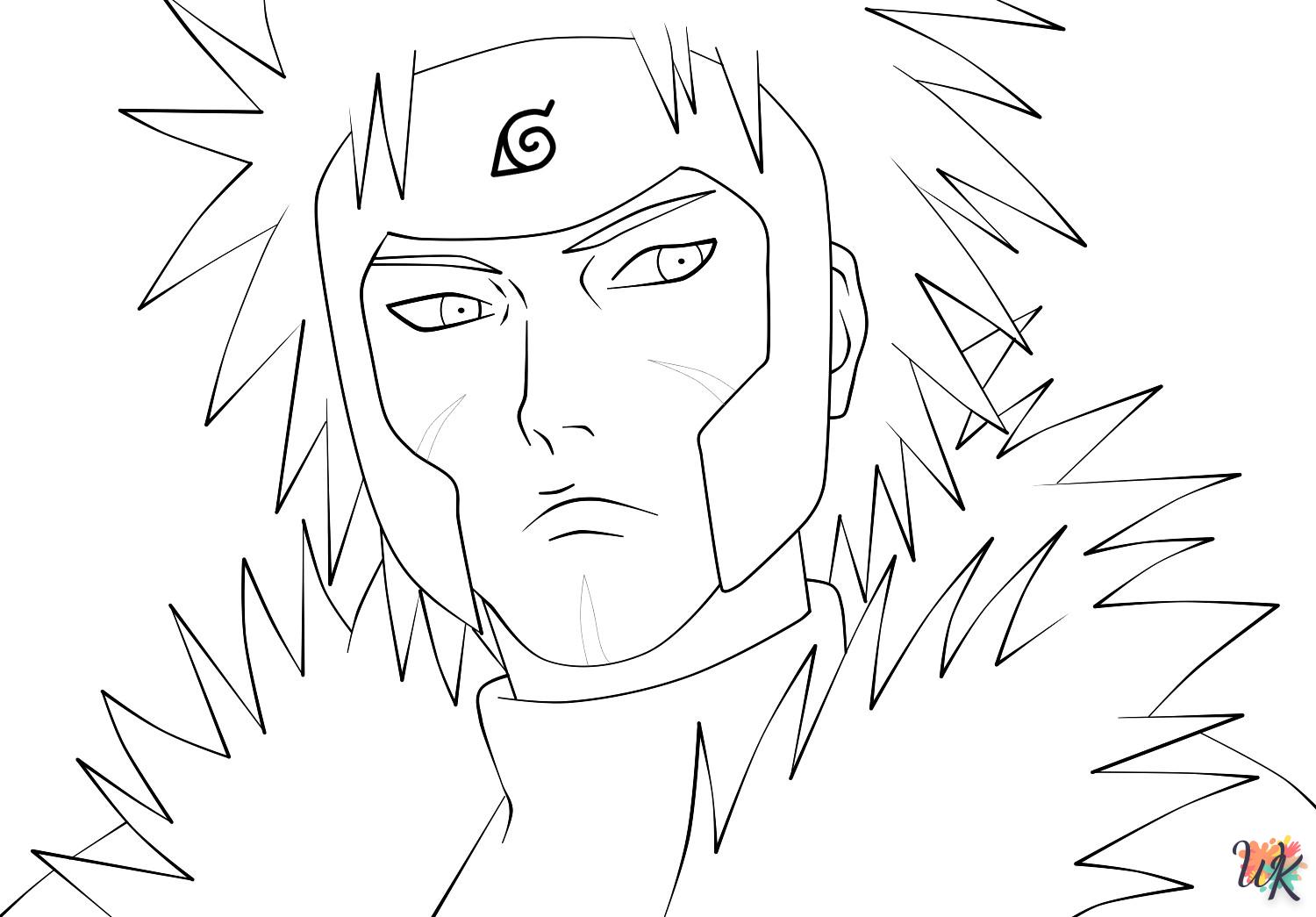 coloriage Naruto  a dessiner et imprimer