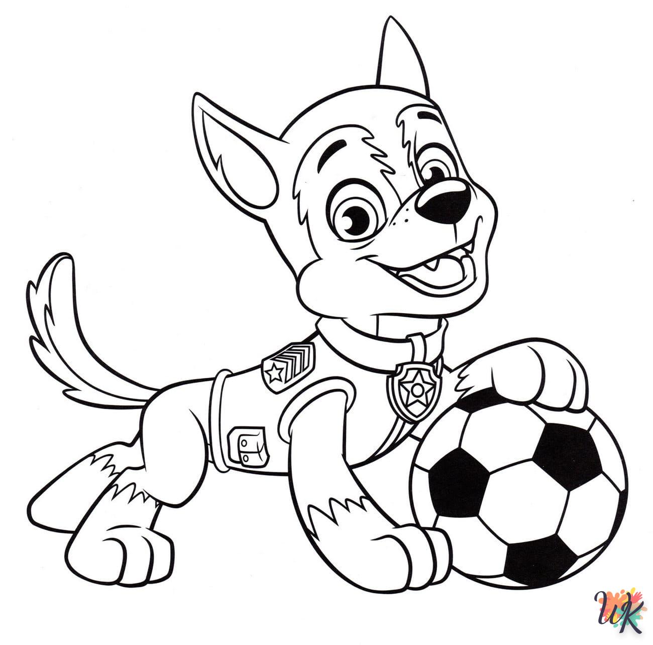 Paw Patrol coloring online free for 12 year olds 1
