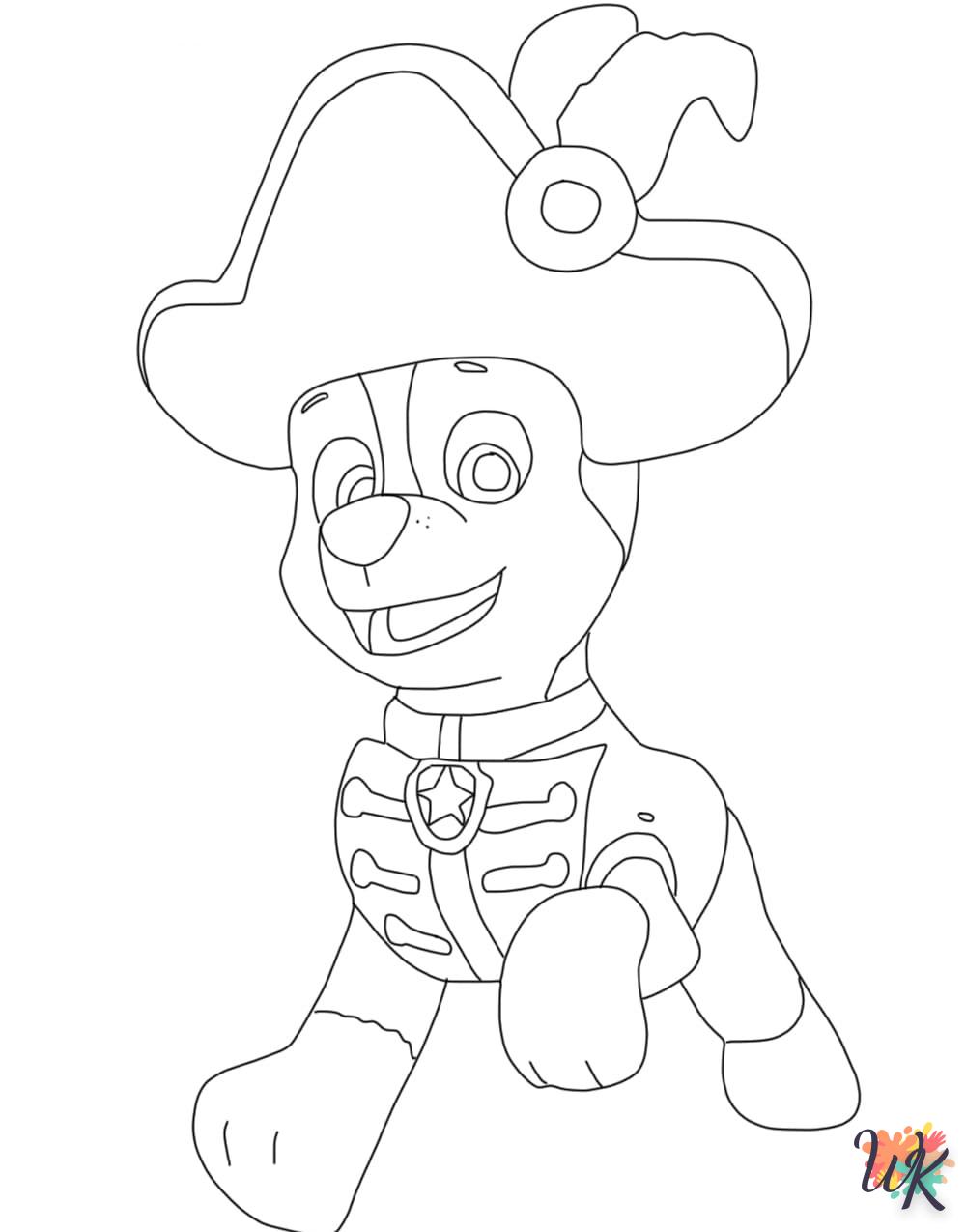 Paw Patrol coloring activity online