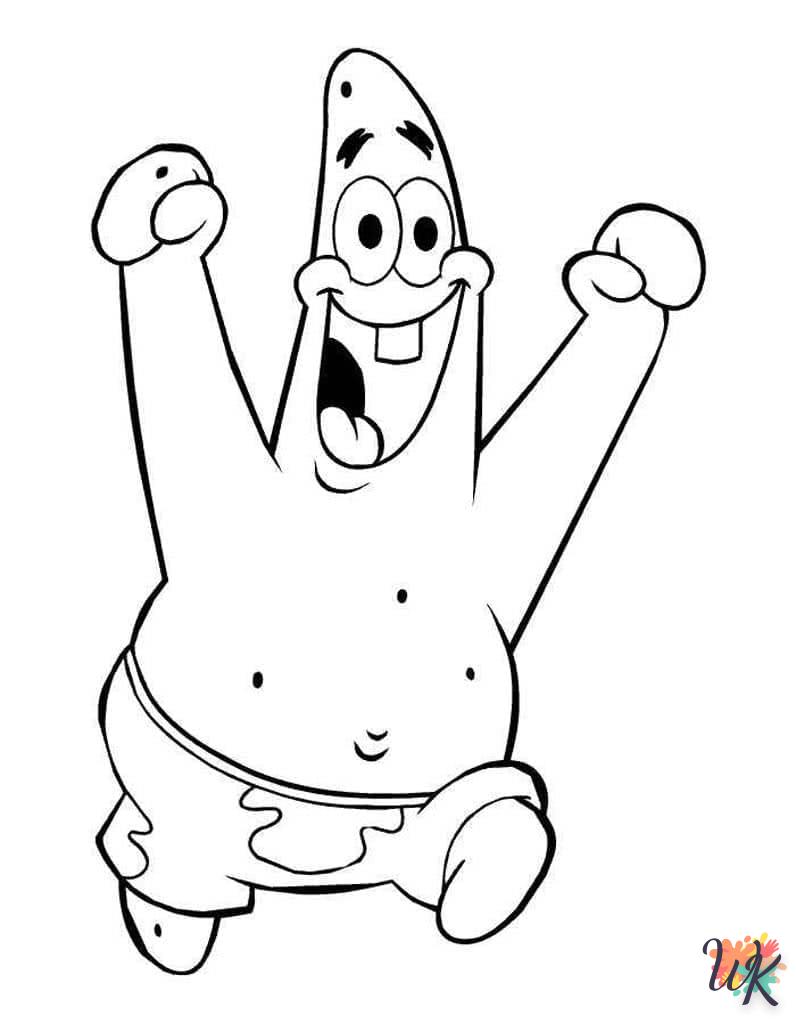 coloriage Spongebob  gratuit 1