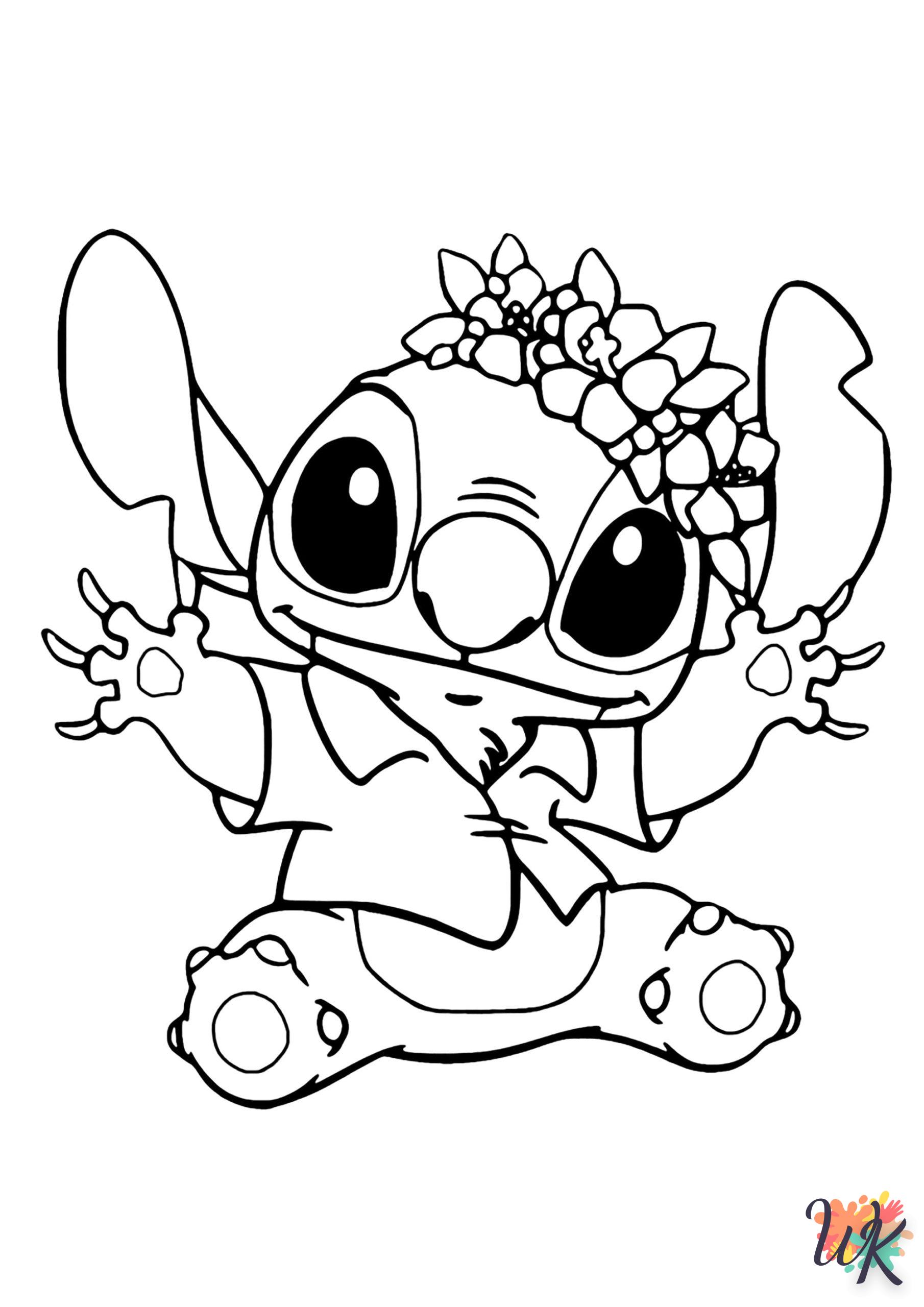 Disney coloring for children to print pdf 5
