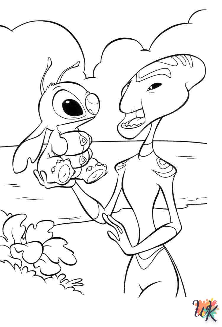 Disney coloring page 7 years old online free to print 1