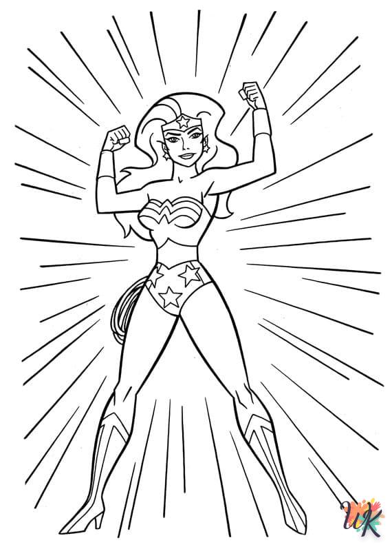 Coloriage Wonder Woman 65