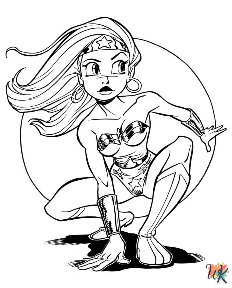Coloriage Wonder Woman 84