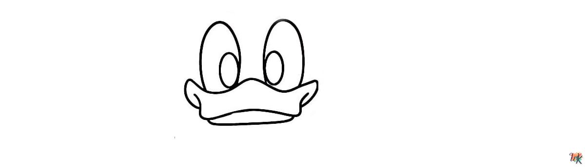 Comment dessiner Donald Duck – Étape 2