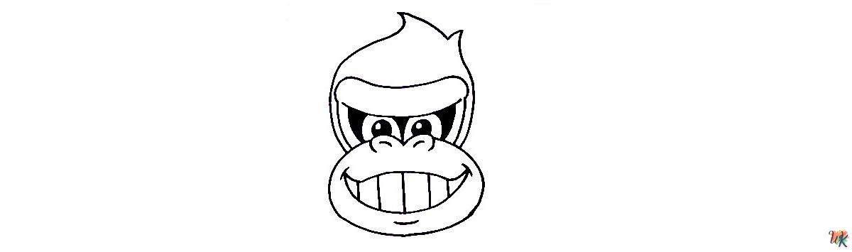 Comment dessiner Donkey Kong – Étape 6